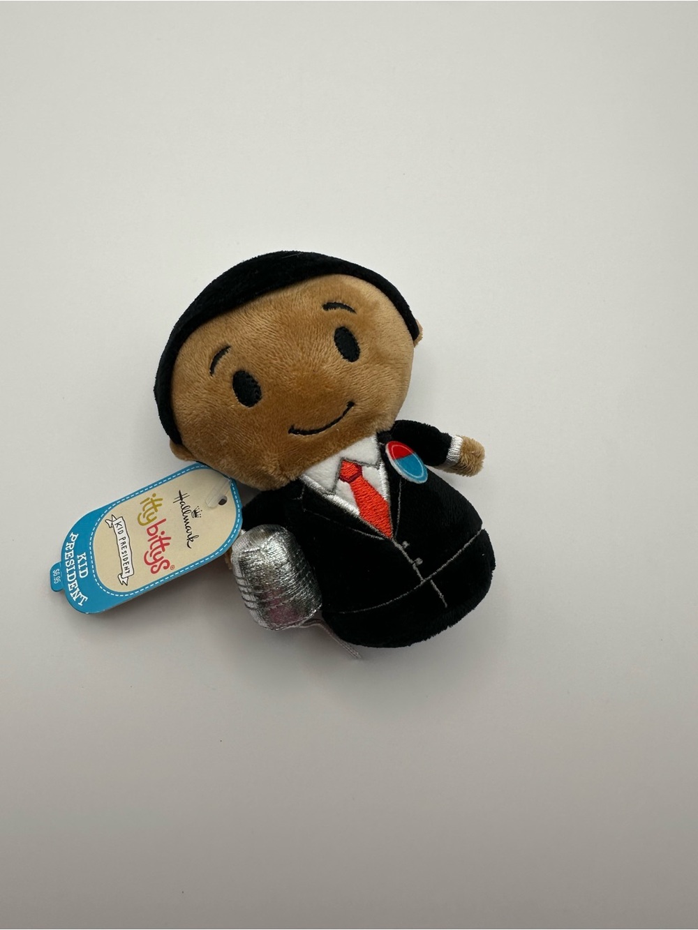 Hallmark Itty Bittys Plush - Black, Red & Blue Kid President